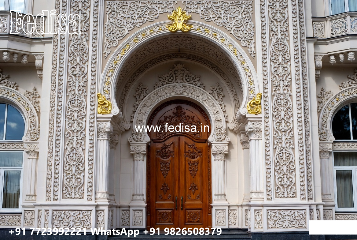Classic Home Exterior Design Small Villa Design No-005