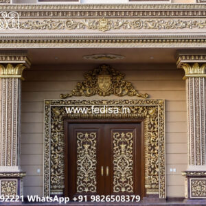 Vintage Luxury Interiors Small Villa House Design No-022