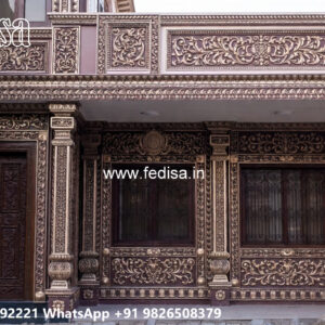 Classic Villa Garden Design Villa Entrance Design No-025