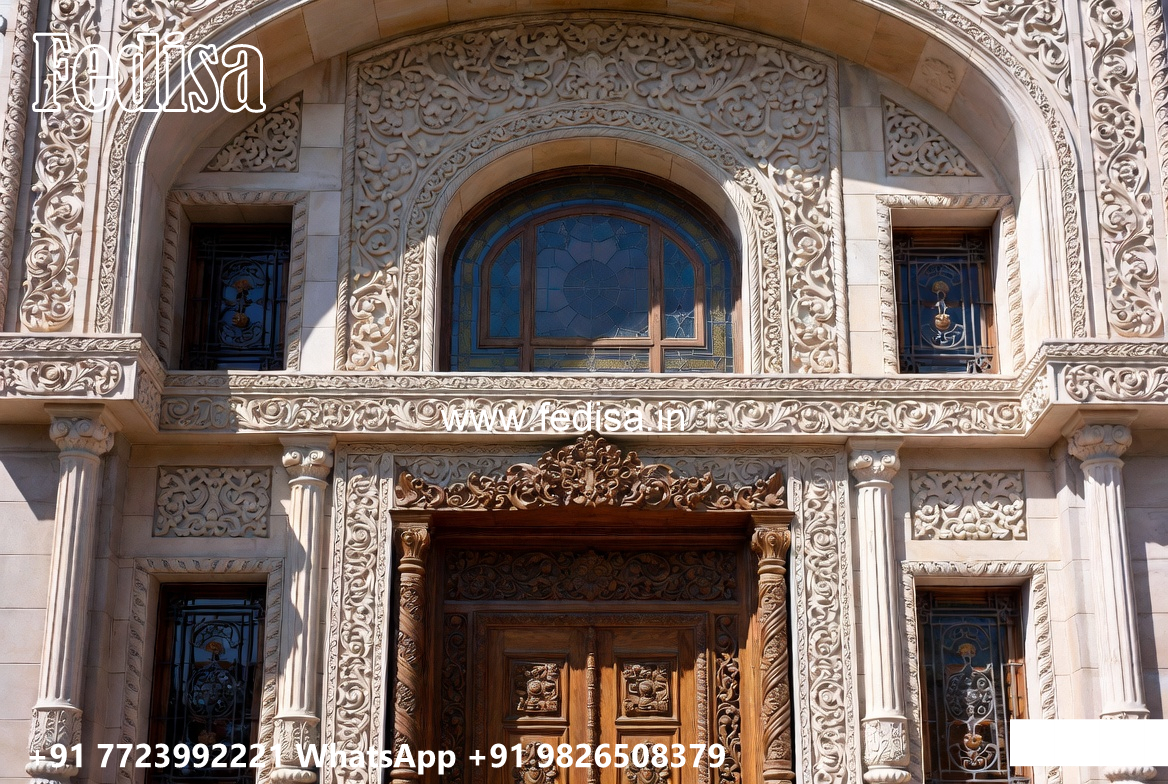 Elegant House Design Villa Stairs Design No-052