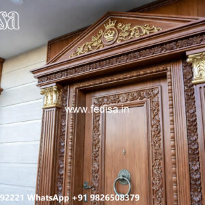 Classic House Exterior Balinese Villa Design No-055