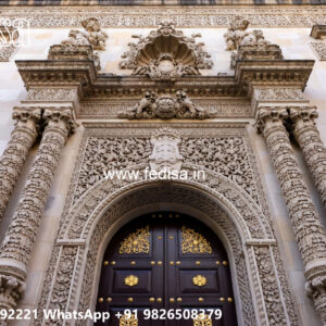 Traditional Home Facade Latest Villa Design No-056