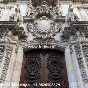 Classic Front Elevation Beautiful Villa Design No-058