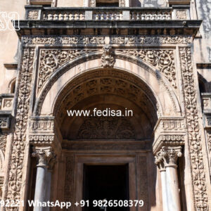 Marble Flooring Home Villa Design Exterior No-069