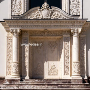 Classic House Design With Garden Small Villa Design 3d No-084