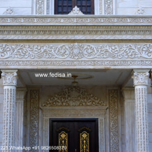 Neoclassical Home Design Villa Outside Design No-095