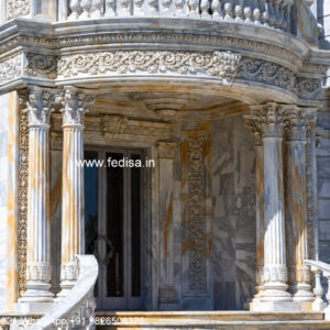 Symmetrical Home Design Pool Villa Design No-097