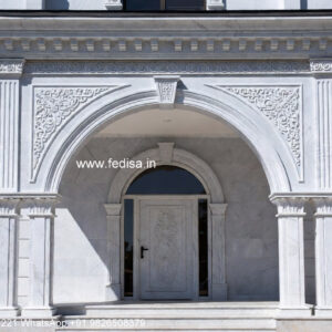 Villa With Columns Design Modern Luxury Villa Design No-134