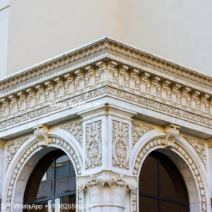 Heritage Style Villa Exterior Villa Wall Design No-136