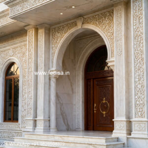 Symmetrical Villa Architecture Royal Villa Design No-137