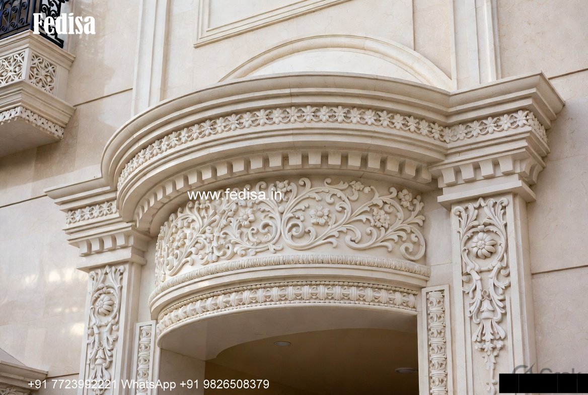 Heritage House Design Modern Villa Entrance Design No-175
