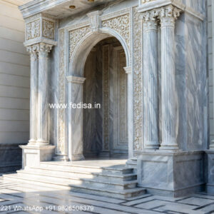 Traditional House Facade Best Small Villa Design No-216