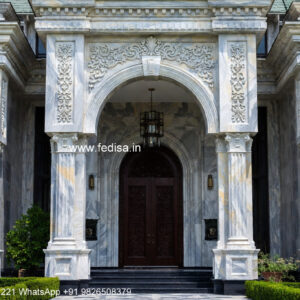 Patio Design Traditional Home American Style Villa Design No-235