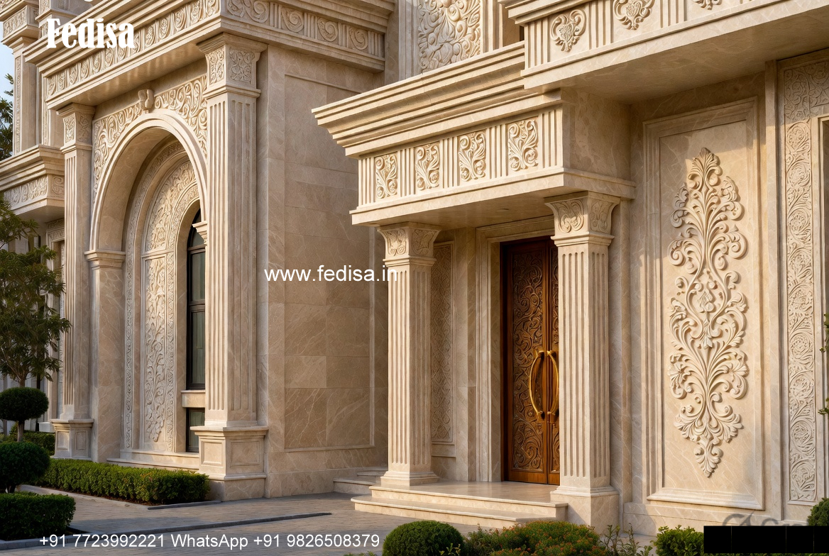 Traditional Villa Architecture English Villa Design No-247