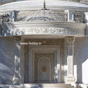 Neoclassical Villa Facade Flat Villa Design No-254