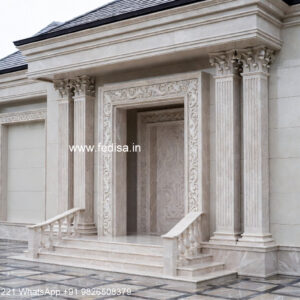 Classic Outdoor Patio Villa Villa Courtyard Design No-274