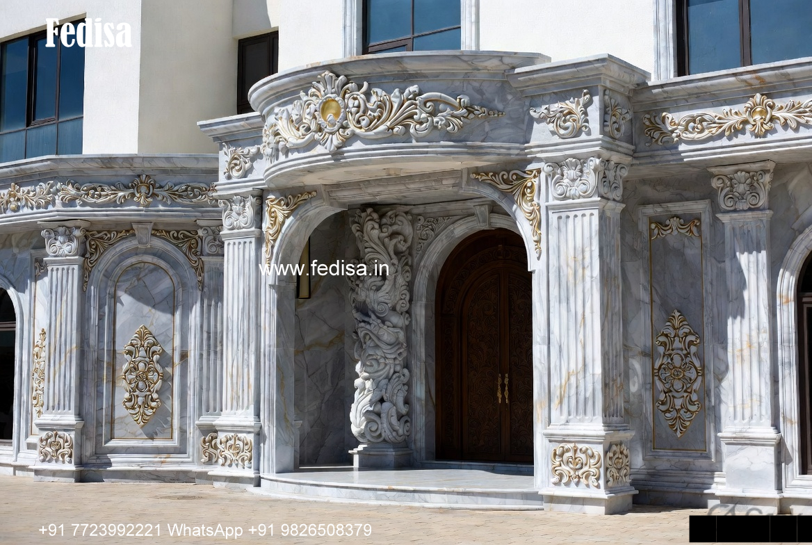 Classic Mediterranean Villa Style Homes Outdoor Villa Design No-278
