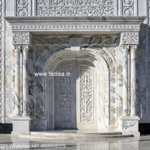 Stone Exterior Classic Home House Front Design No-306