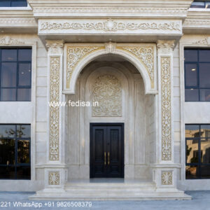 Traditional House Facade Minimalist Living Room No-338