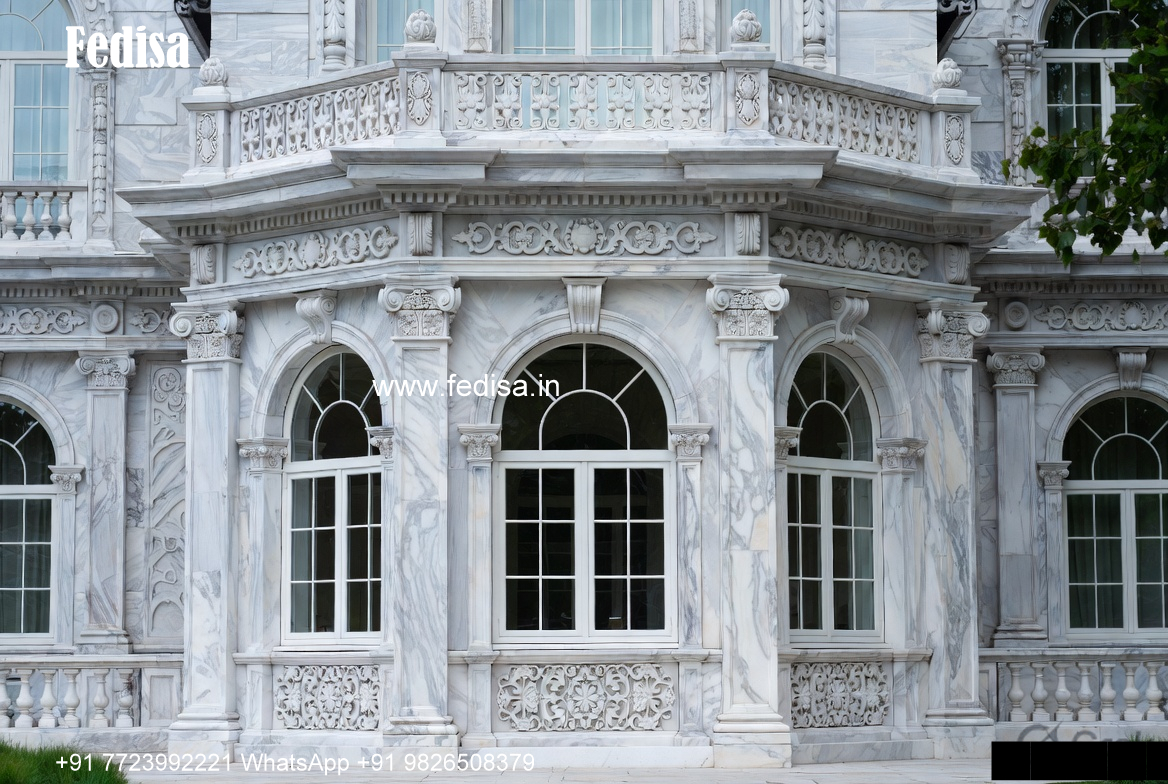 Luxury Classic Villa Exterior Design Ideas House Door Design No-398