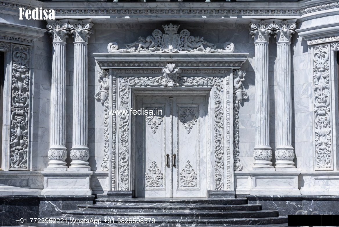 House With Columns Exterior Two Story House Plans No-426