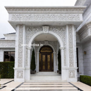 Classic Home Exterior 10 Marla House Design No-459