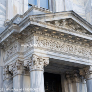 Luxury Classic Home Interior Ideas House Front Wall Design No-483