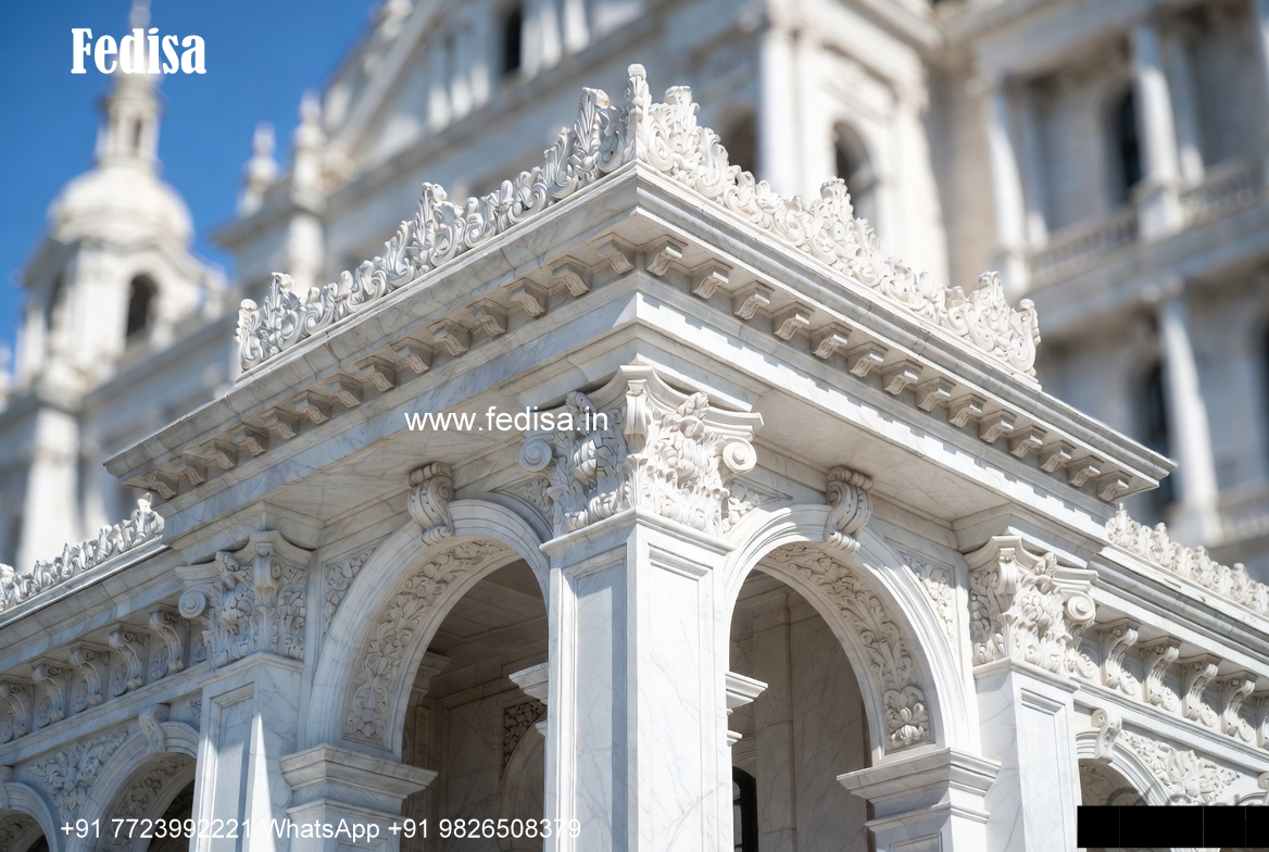 Grand Entrance Villa Design Pool House Designs No-499