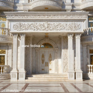Fountain Garden Villa 3 Bedroom Modern House Plans No-516
