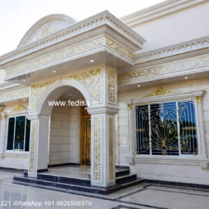 Neoclassical House Design Wall Interior Design No-545
