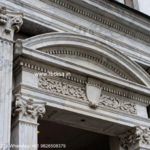 Front Yard Classic Home Home Arch Design No-721