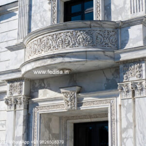 Luxury Front Elevation Villa Ultra Modern House Floor Plans No-745