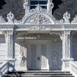 Marble Flooring Villa Design Modern Bungalow House Design No-755