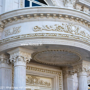 Classic House Exterior Wallpaper Home Decor No-787
