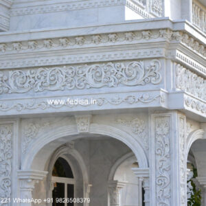 Marble Flooring Home Front Door Entrance Decorating Ideas No-801