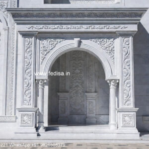 Traditional House Facade Wall Decor Design No-826