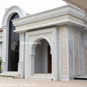 Luxury Front Elevation Villa Bungalow Interior Design No-867