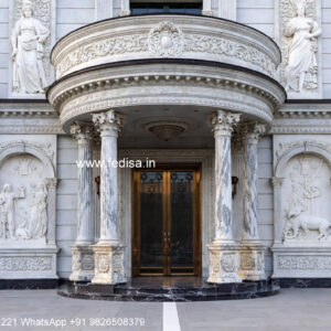 House With Columns Exterior Nice House Design No-1036