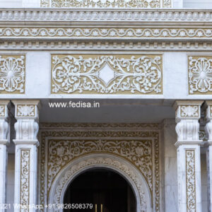 Classic House Design With Garden Modern Office Decor No-1060