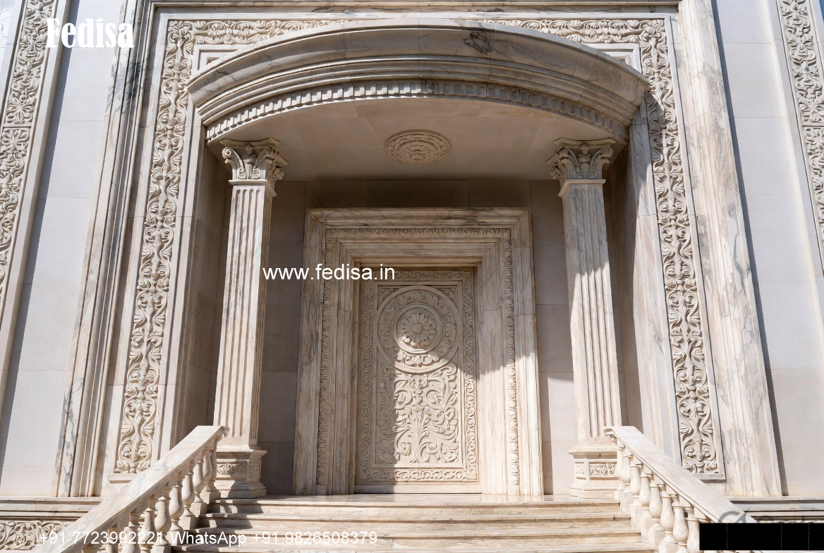 House With Columns Exterior Simple 2 Bedroom House Plans No-1158
