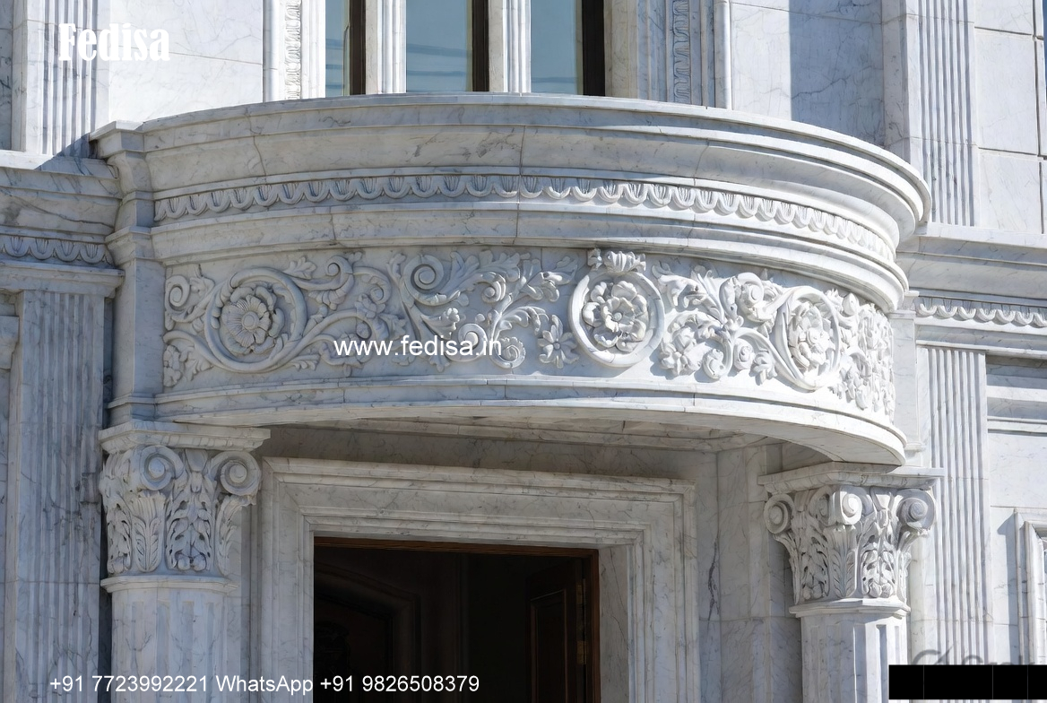Columns House Design Modern House Roof Design No-1196