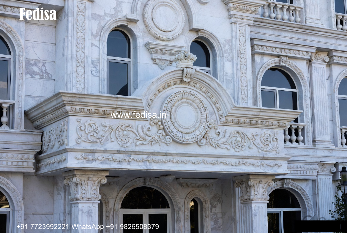 Luxury Classic Villa Exterior Design Ideas 4 Bedroom Bungalow Architectural Design No-1252
