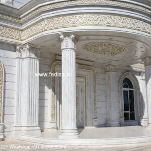Elegant Villa Design Three Floor House No-1470
