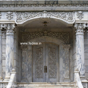 Classic Villa Front Elevation Design Modern Townhouse Design No-1502