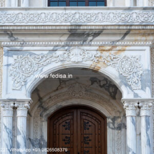 Stone Exterior Classic Home 3rd Floor House Design No-1526