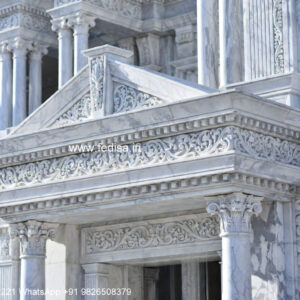 Neoclassical Villa Facade Tree House Designs No-1596