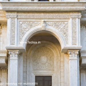 Symmetrical Villa Architecture Arch Design For Hall No-1601