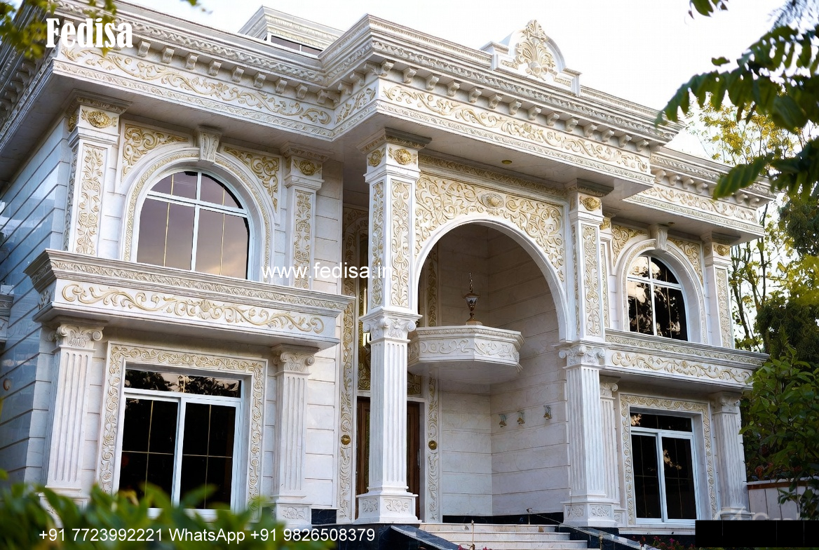 Royal Bedroom Design Villa 4bhk House Plan No-1606