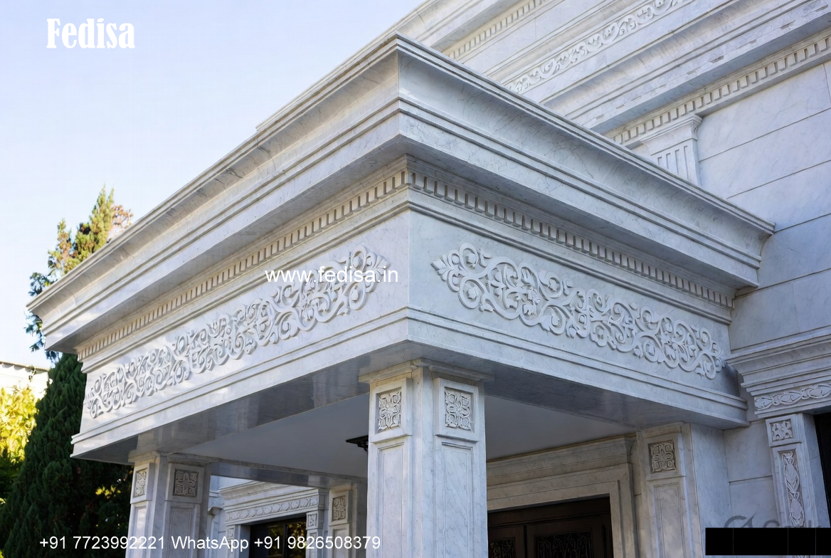 Classic Villa Garden Design Modern Roof Design No-1611