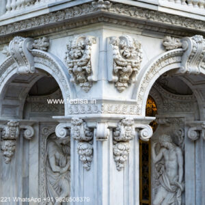 Marble Flooring Home Double Storey House Designs No-1655